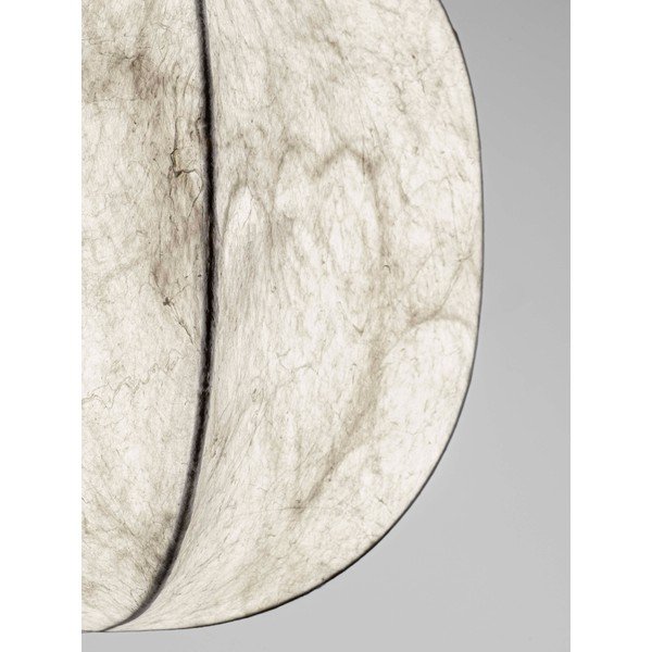Lustră albă din metal cu abajur textil ø 42 cm Pierida – Nova Luce-image-2