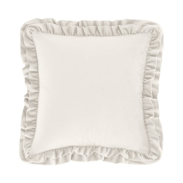 Pernă decorativă din catifea 43x43 cm Velvet Double Frill – Catherine Lansfield