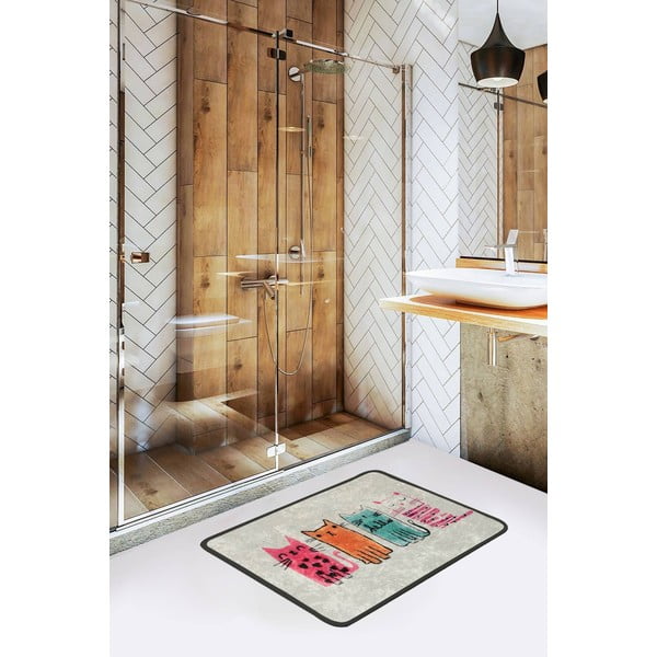 Covoraș de baie 60x40 cm Baby Cats - Foutastic-image-1