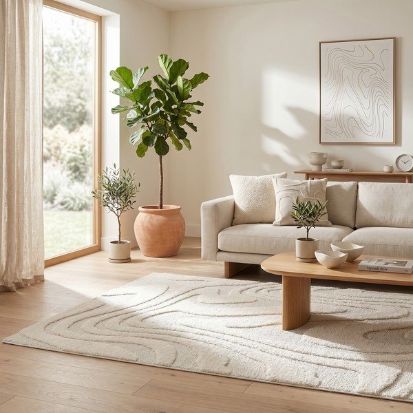 Covor crem 120x170 cm Dune – ESTE-image-1