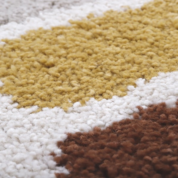 Covor copii Nattiot Bohemian Rainbow, ø 120 cm-image-3