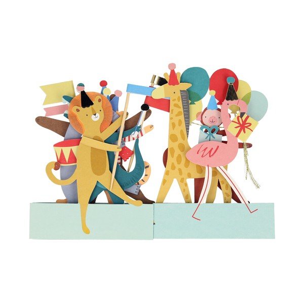 Felicitare Animal Parade – Meri Meri-image-2
