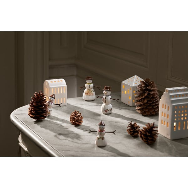 Figurină de Crăciun din porțelan (înălțime 9 cm) Hammershøi Snowwife – Kähler Design-image-3