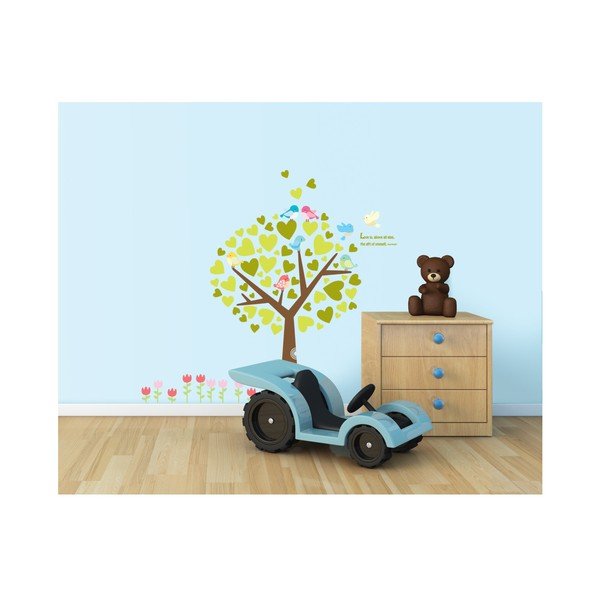 Autocolant Ambiance Tree With Hearts-image-3