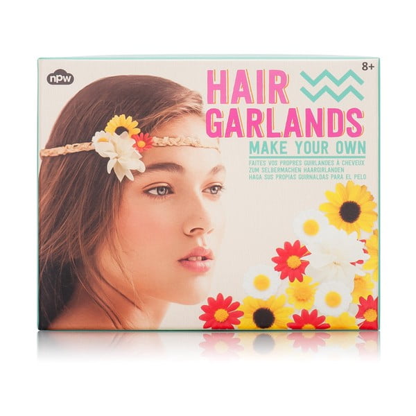 Set accesorii pentru păr NPW Make Your Own Hair Garlands
