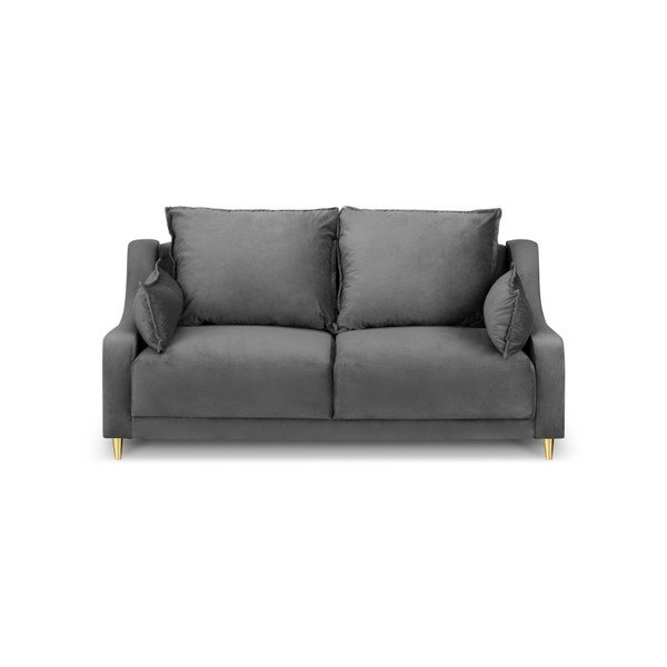 Canapea Mazzini Sofas Pansy, gri deschis, 150 cm-image-2