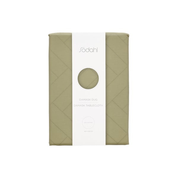 Față de masă din damasc 140x320 cm Tiles Damask – Södahl-image-3
