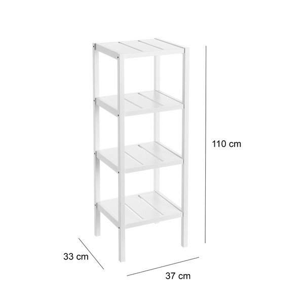 Etajeră albă 37x110 cm – Casa Selección-image-3