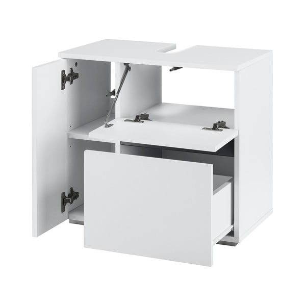 Dulap alb pentru chiuvetă 60x55 cm Wisla - Støraa-image-2