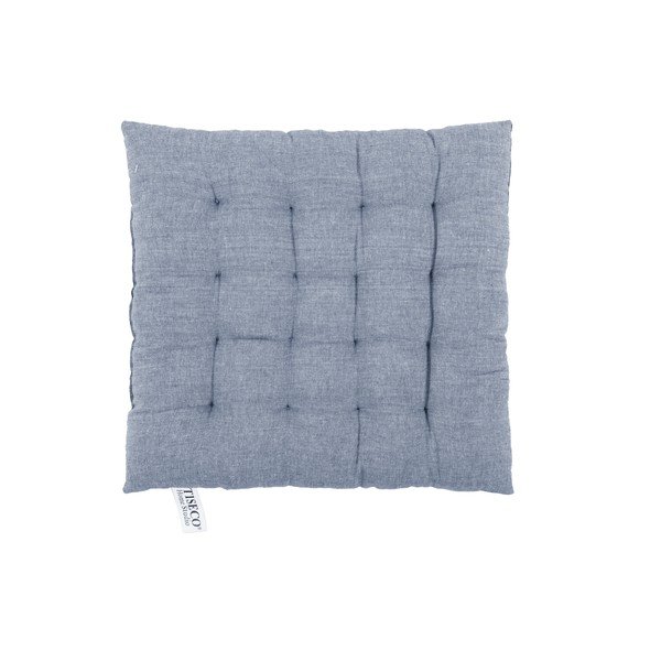 Pernă pentru scaun Tiseco Home Studio, 40 x 40 cm, albastru-image-1