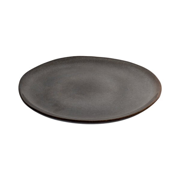 Farfurii gri 4 buc. din gresie ø 21 cm Selma – House Nordic