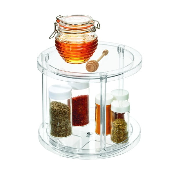 Suport rotativ pentru recipiente cosmetice iDesign The Home Edit, ⌀ 24,1 cm-image-3