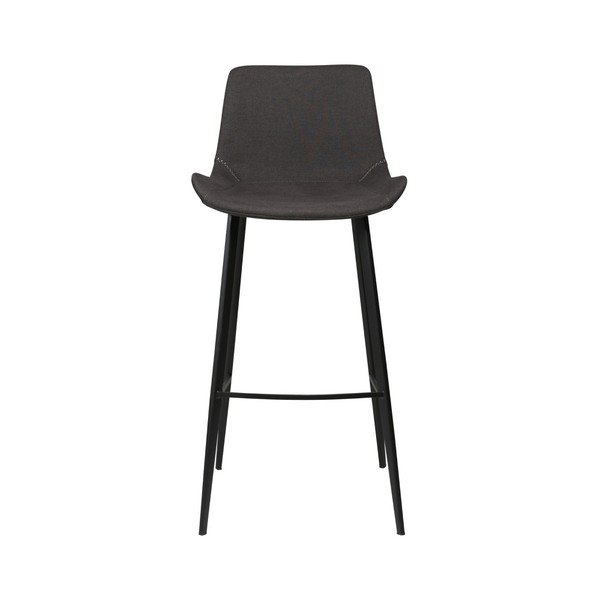 Scaun de bar DAN-FORM Denmark Hype, gri antracit-image-1