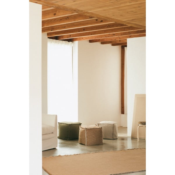 Fotoliu bean bag galben ocru Handloom – Lorena Canals-image-3