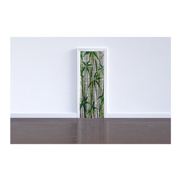 Perdea de ușă din bambus verde 200x90 cm Bamboo - Maximex-image-4