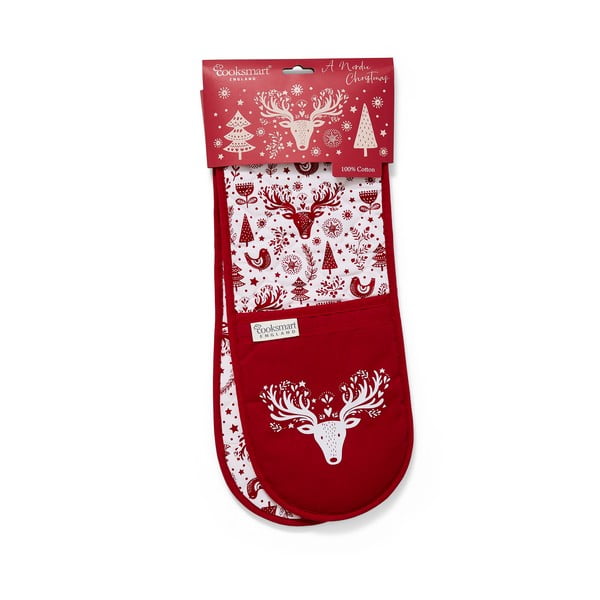 Mănușă de bucătărie din bumbac Cooksmart ® A Nordic Christmas-image-1