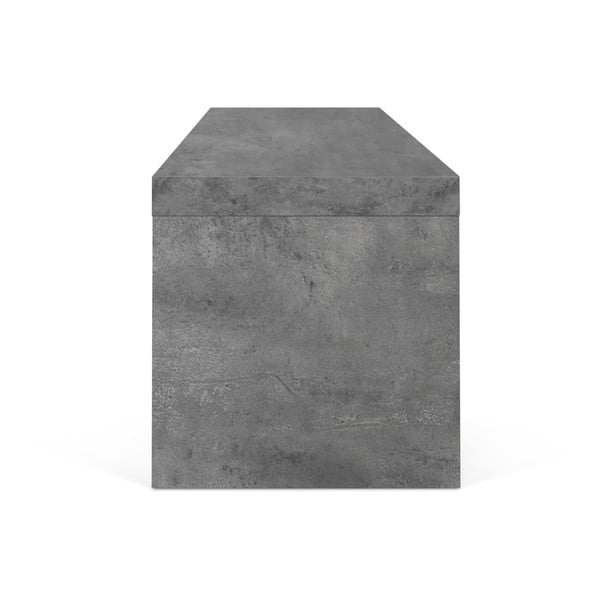 Masă dublă TV TemaHome Cliff, 125 x 20 cm, negru - gri-image-2