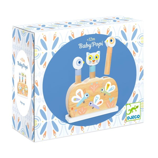 Jucărie de atenție din lemn Djeco „Animale săritoare”-image-1