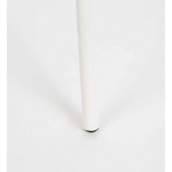 Măsuță auxiliară White Label Frost, alb-image-2