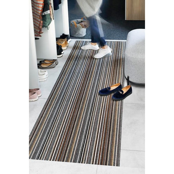 Covor gri tip traversă 300x80 cm Hugo - Narma-image-1