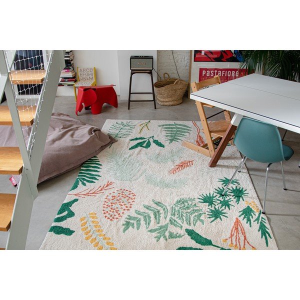 Covor pentru copii lavabil/țesut manual din bumbac 170x240 cm Botanic Plants – Lorena Canals-image-3