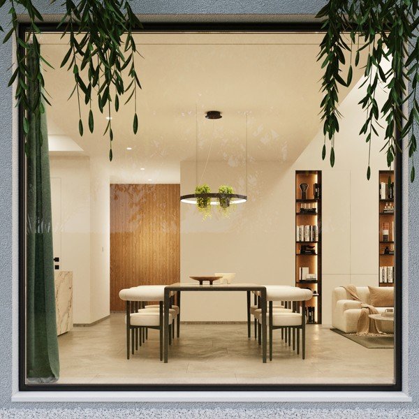Lustră neagră LED din aluminiu ø 110 cm RIO – Thoro-image-3