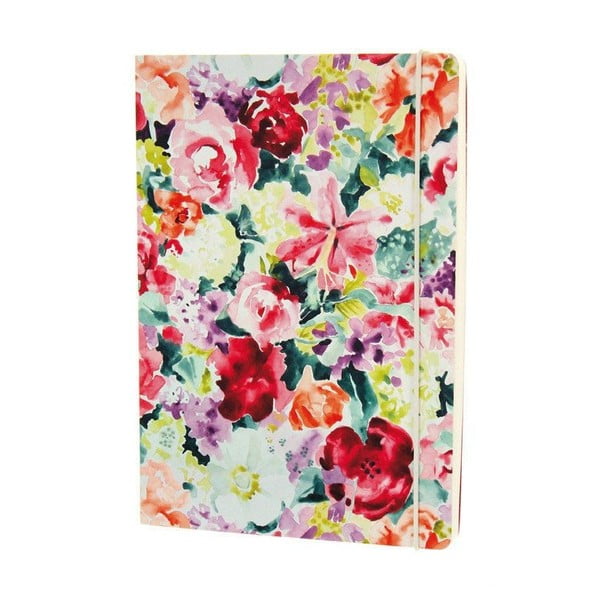 Agendă A5 Go Stationery Watercolour Lily