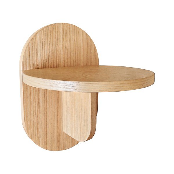 Raft în culoare naturală cu aspect de lemn de stejar Soft – Woodman-image-1