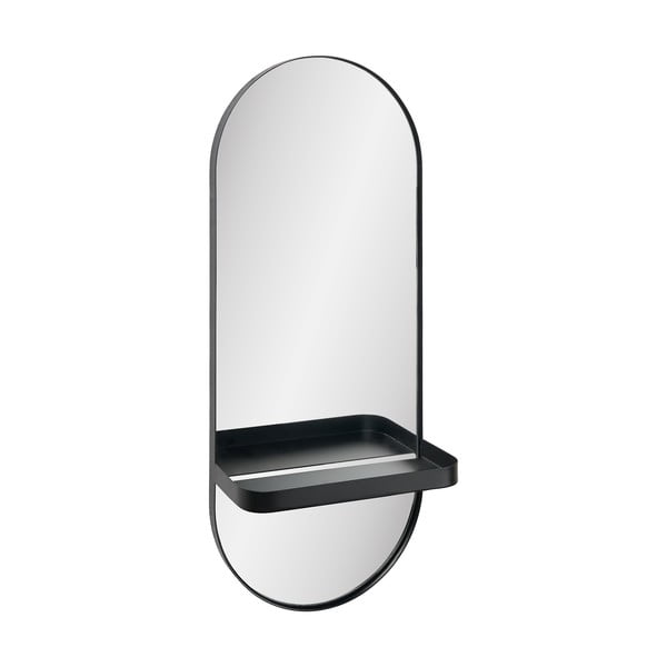 Oglindă de perete cu raft 25x60 cm Olbia – House Nordic-image-2