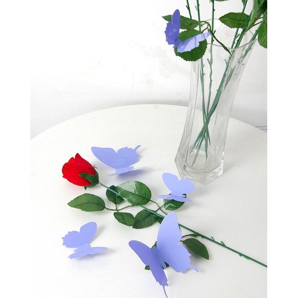 Set 12 autocolante 3D Ambiance Butterflies, mov-image-1