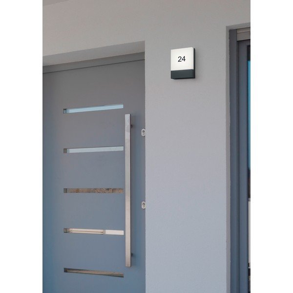 Corp de iluminat pentru exterior LED de perete (înălțime 20 cm) Pecos – Trio-image-1