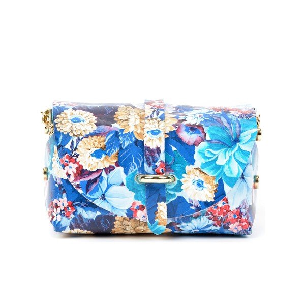 Geantă din piele Sofia Cardoni Artsy Blue