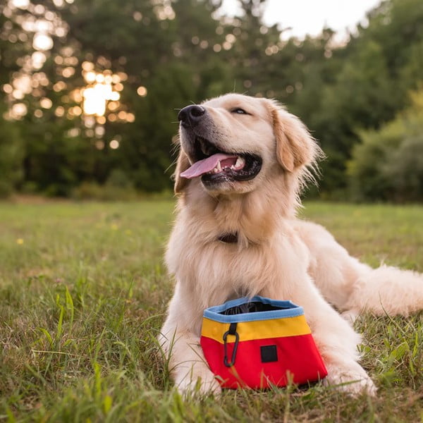 Bol de călătorie pliabil din material textil ø 18 cm Sunrise – P.L.A.Y.-image-2