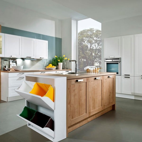 Coș de gunoi pentru materiale reciclabile Evergreen House Sort-image-1