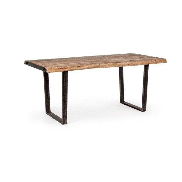 Masă de dining cu blat din lemn de acacia 90x180 cm Elmer – Bizzotto