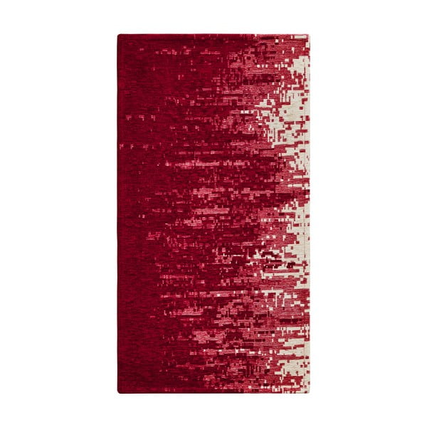 Covor tip traversă burgundy lavabil 55x140 cm Tamigi Rosso – Floorita