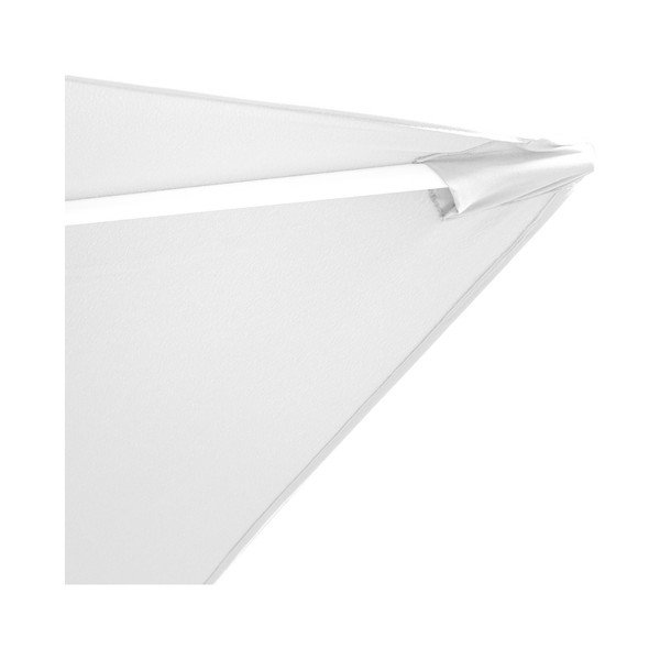 Umbrelă de soare albă ø 300 cm Alba – LDK Garden-image-4