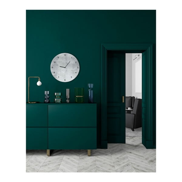 Ceas de perete Styler Glassclock Wall, ⌀ 30 cm-image-1