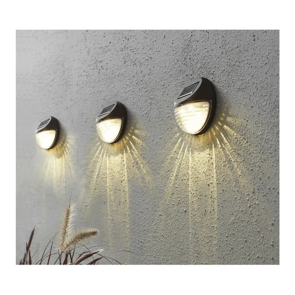 Corpuri de iluminat pentru exterior LED 3 buc. de perete ø 11 cm Fency – Star Trading-image-1