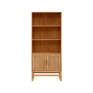 Bibliotecă în culoare naturală din lemn masiv de pin 75x175 cm Jolene - Støraa