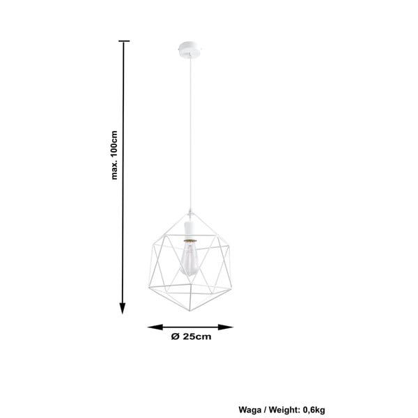 Lustră Sollux Donato, alb-image-4