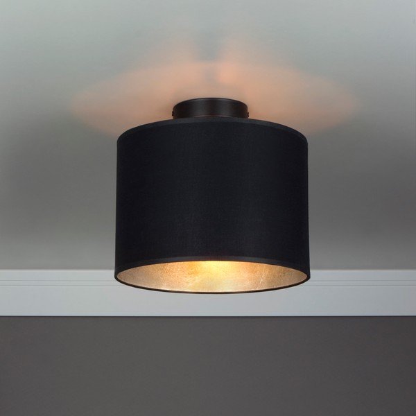 Plafonieră Sotto Luce MIKA, Ø 25 cm, negru/argintiu-image-1