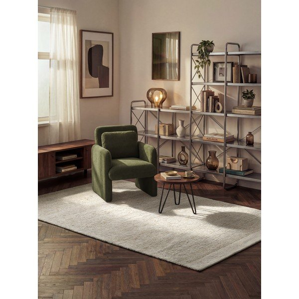 Covor crem țesut manual din lână 120x170 cm Bexley Woolwich – Ted Baker-image-1