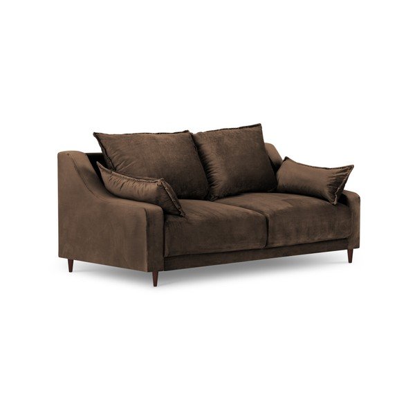 Canapea Mazzini Sofas Freesia, maro, 150 cm-image-2