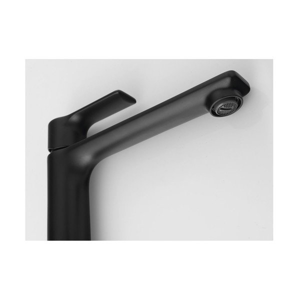Baterie negru-mat pentru chiuvetă înaltă Pax – Sapho-image-2