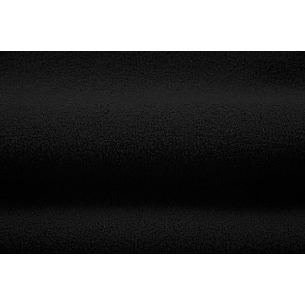 Fotoliu negru cu tapițerie din stofă bouclé Jenny – Micadoni Home-image-4