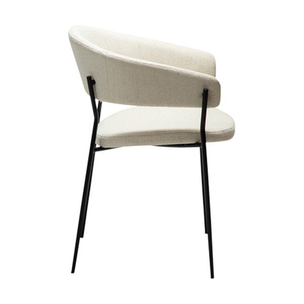 Scaun de dining bej cu cotiere Reboot – DAN-FORM Denmark-image-2