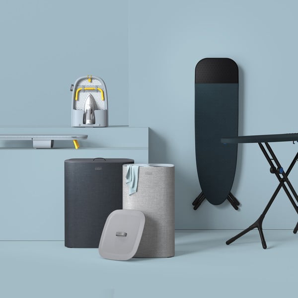 Coș de rufe gri antracit din material textil/din plastic Tota – Joseph Joseph-image-3