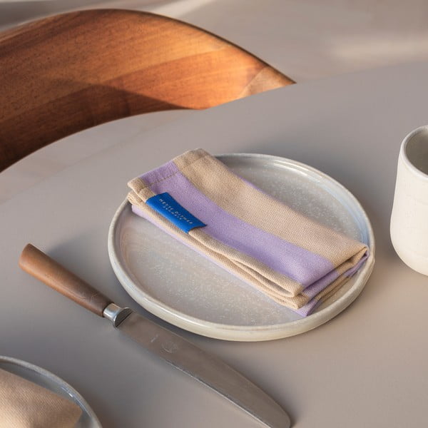 Șervețele 2 buc. din material textil Stripes – Mette Ditmer Denmark-image-1