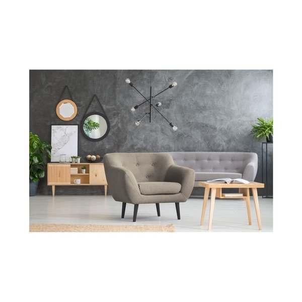 Fotoliu Mazzini Sofas Piemont, maro cafea-image-3